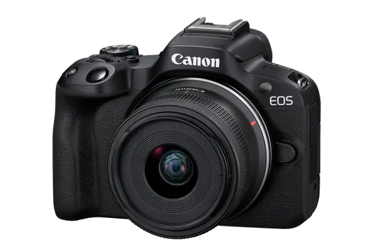 Canon EOS R50 Body w/RF-S 18-45mm f/4.5-6.3 IS STM Lens Mirrorless Camera